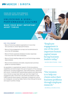 Unlocking a High-Performance Culture