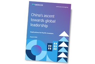 Rise of China article
