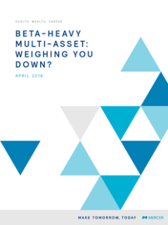 Beta-Heavy Multi-Asset: Weighing You Down?