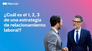 1, 2, 3 de una estrategia de Relacionamiento Laboral